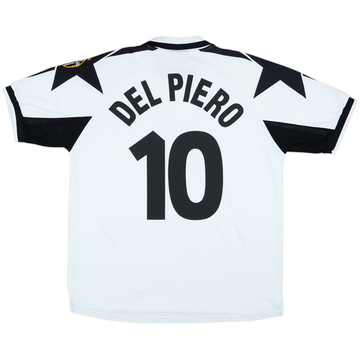 1998-99 Juventus Away Shirt Del Piero #10 - 8/10 - (XL)