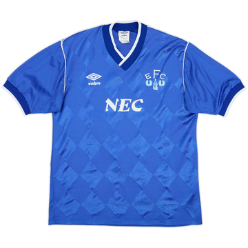 1986-89 Everton Home Shirt - 9/10 - (M)