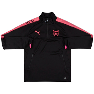 2017-18 Arsenal Puma 1/4 Zip Drill Top - 9/10 - (S)