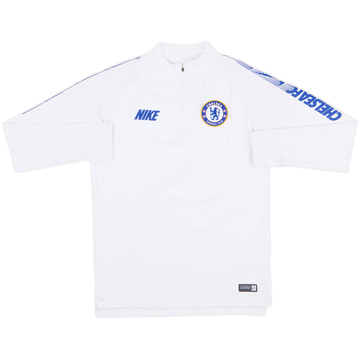 2019-20 Chelsea Nike 1/4 Zip Sweat Top - 6/10 - (S)