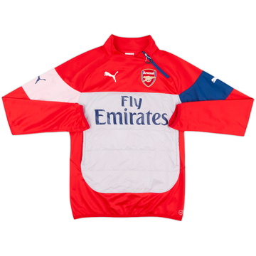 2014-15 Arsenal Puma 1/4 Zip Drill Top - 7/10 - (S)