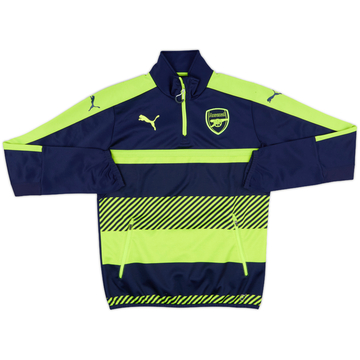 2016-17 Arsenal Puma 1/4 Zip Drill Top - 8/10 - (S)