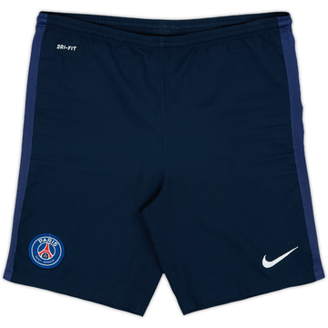 2015-16 Paris Saint-Germain Home Shorts - 8/10 - (L)