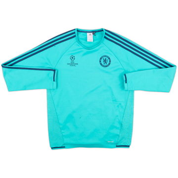 2021-22 Chelsea Nike 1/4 Zip Sweat Top - 10/10 - (M)