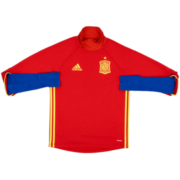 2015-16 Spain adidas Sweat Top - 10/10 - (S)