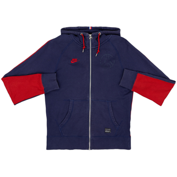 2014-15 Paris Saint-Germain Nike Hooded Track Jacket - 8/10 - (S)