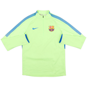 2017-18 Barcelona Nike 1/4 Zip Drill Top - 9/10 - (M)
