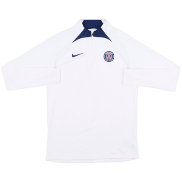 2022-23 Paris Saint-Germain Nike 1/4 Zip Sweat Top - 9/10 - (M)