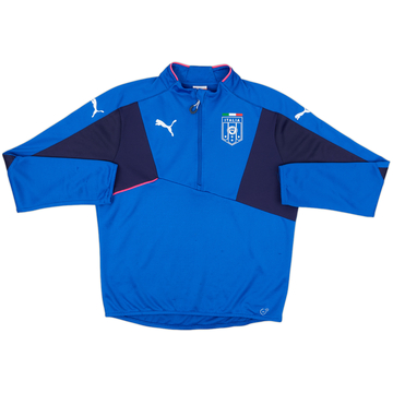 2014-15 Italy Puma 1/2 Zip Drill Top - 7/10 - (M)