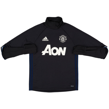 2016-17 Manchester United adidas Sweat Top - 8/10 - (S)