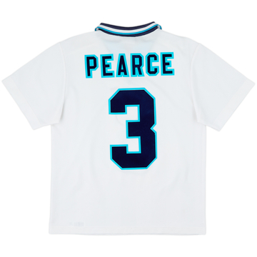 1995-97 England Home Shirt Pearce #3 - 9/10 - (M)