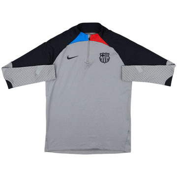 2021-22 Barcelona Nike 1/4 Zip Drill Top - 7/10 - (M)