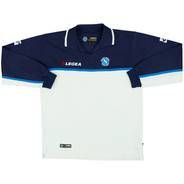 2003-04 Napoli Legea Polo L/S Shirt - 6/10 - (S)