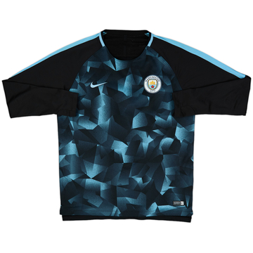 2017-18 Manchester City Nike Sweat Top - 8/10 - (L)