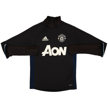 2016-17 Manchester United adidas Drill Top - 9/10 - (XS)