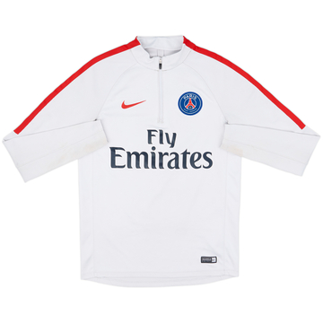 2016-17 Paris Saint-Germain Nike 1/4 Zip Drill Top - 5/10 - (S)