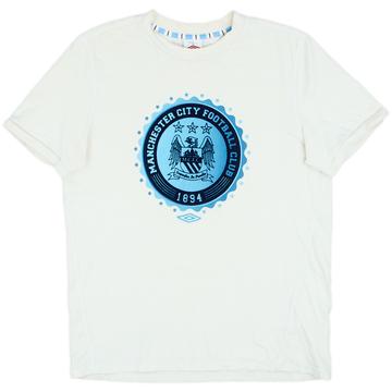 2011-12 Manchester City Umbro Graphic Tee - 7/10 - (L)