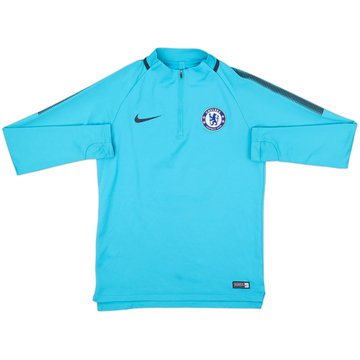 2017-18 Chelsea Nike 1/4 Zip Drill Top - 7/10 - (S)
