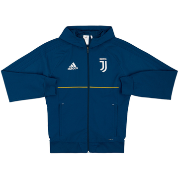 2017-18 Juventus adidas Hooded Rain Jacket - 8/10 - (S)