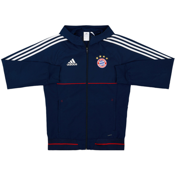2017-18 Bayern Munich adidas Hooded Rain Jacket - 9/10 - (S)