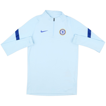 2020-21 Chelsea Nike 1/4 Zip Drill Top - 6/10 - (S)