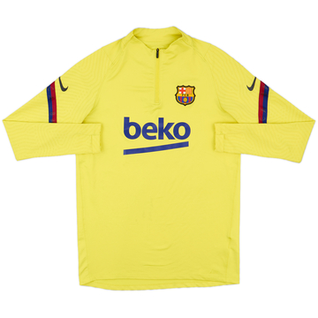 2020-21 Barcelona Nike 1/4 Zip Drill Top - 7/10 - (M)