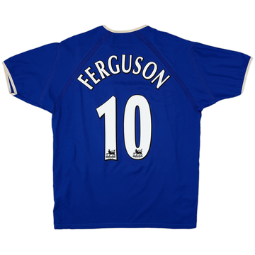 2003-04 Everton Home Shirt Ferguson #10 - 6/10 - (L)