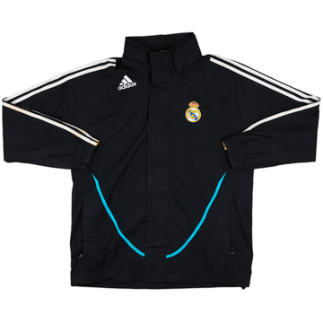 2008-09 Real Madrid adidas Hooded Track Jacket - 7/10 - (M)