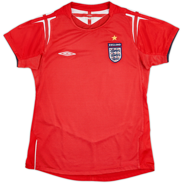 2004-06 England Away Shirt - 9/10 - (Women's XS)