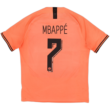 2019-20 Paris Saint-Germain Authentic Away Shirt Mbappe #7 - 8/10 - (L)