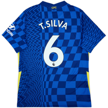 2021-22 Chelsea Home Shirt T.Silva #6 - 9/10 - (L)