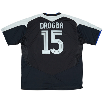 2004-05 Chelsea Away Shirt Drogba #15 (3XL)