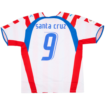 2006-07 Paraguay Home Shirt Santa Cruz #9 (L)