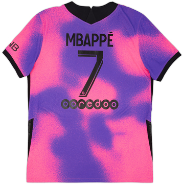 2020-21 Paris Saint-Germain Authentic Fourth Shirt Mbappe #7 - 10/10 - (L)