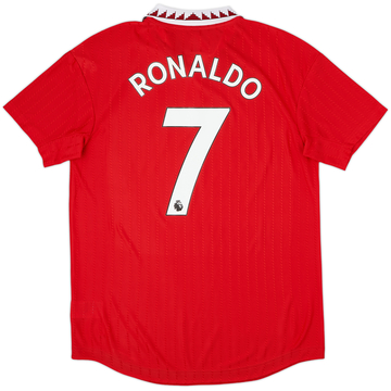 2022-23 Manchester United Player Issue Home Shirt Ronaldo #7 - 8/10 - (M/L)