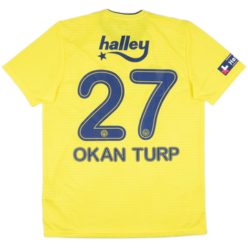2019-20 Fenerbahce Away Shirt Okan Turp #27 - 8/10 - (L)