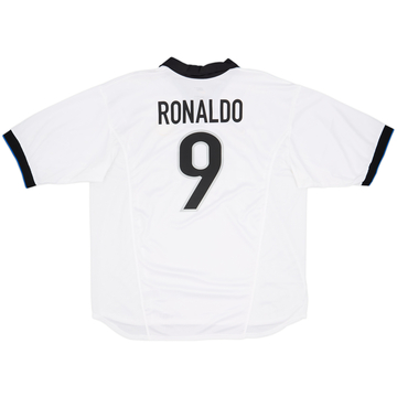 1998-99 Inter Milan Away Shirt Ronaldo #9 - 8/10 - (XXL)