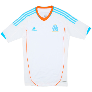 2012-13 Olympique Marseille Player Issue TechFit Home Shirt Gignac #9 - 10/10 - (M)