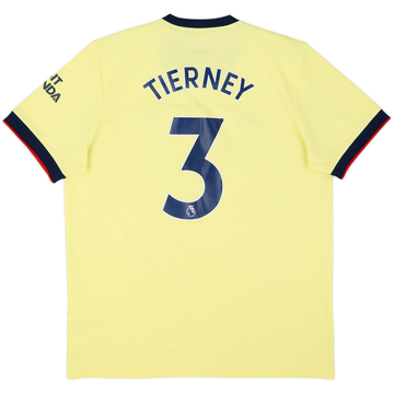 2021-22 Arsenal Away Shirt Tierney #3 - 8/10 - (XL)