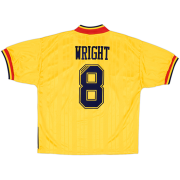 1993-94 Arsenal Away Shirt Wright #8 - 9/10 - (M/L)