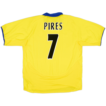 2003-05 Arsenal Away Shirt Pires #7 - 9/10 - (XL)