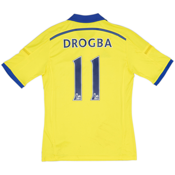 2014-15 Chelsea Away Shirt Drogba #11 (S)