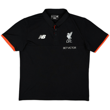 2016-17 Liverpool New Balance Polo Shirt - 8/10 - (L)