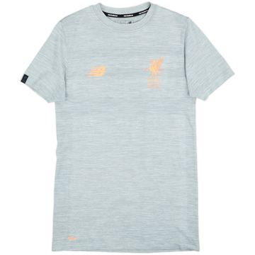 2017-18 Liverpool New Balance Cotton Tee - 10/10 - (M)