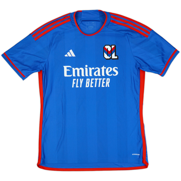 2023-24 Lyon Away Shirt - 10/10 - (L)