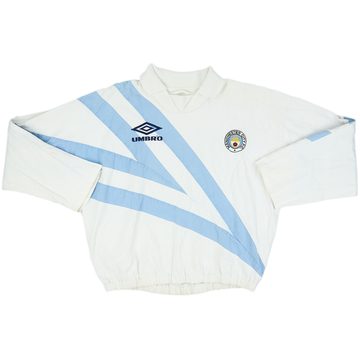 1991-93 Manchester City Umbro Drill Top - 7/10 - (L)