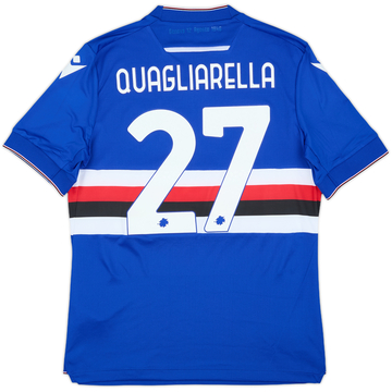 2022-23 Sampdoria Home Shirt Quagliarella #27 - 9/10 - (L)