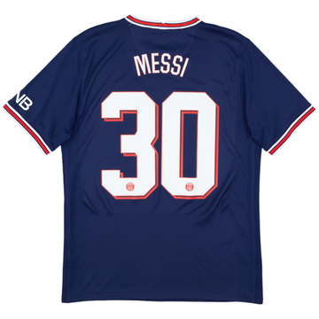 2021-22 Paris Saint-Germain Home Shirt Messi #30 - 10/10 - (M)