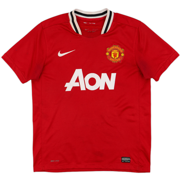 2011-12 Manchester United Home Shirt - 4/10 - (M)