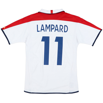2003-05 England Home Shirt Lampard #11 - 7/10 - (S)
